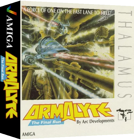 Armalyte - The Final Run — box-3D (WOR)