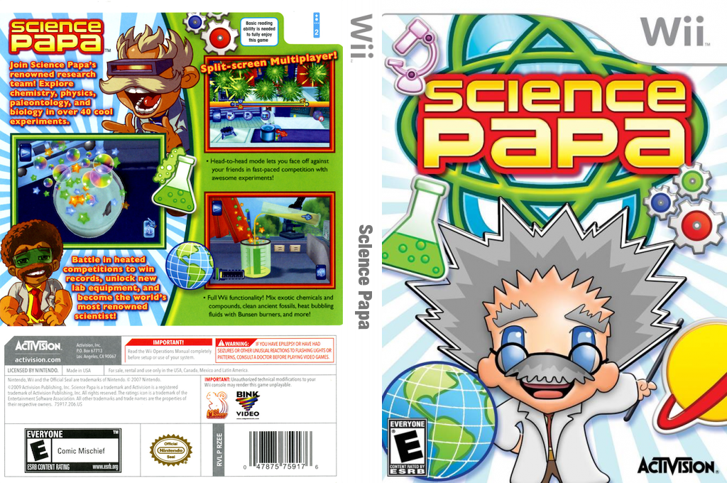 Science Papa — box-texture (US)