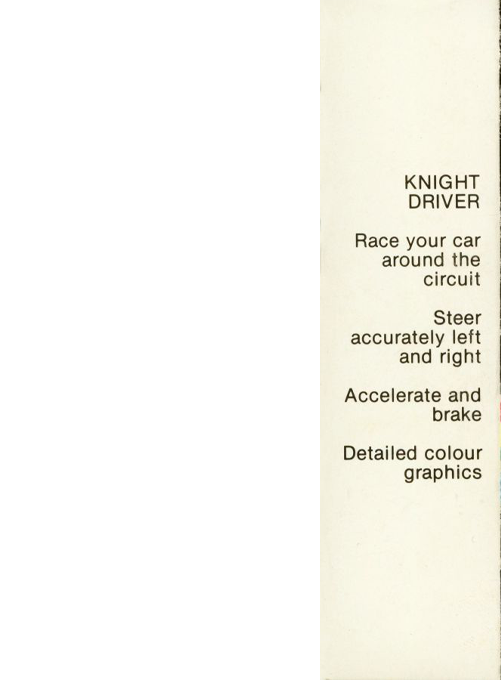 Knight Driver — box-2D-back (UK)