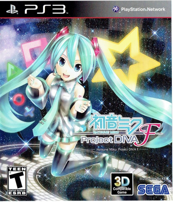 Hatsune Miku - Project Diva F box art