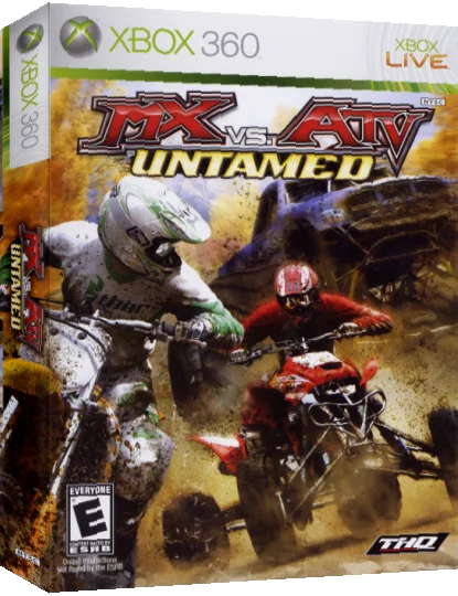 MX vs. ATV Untamed — box-3D (US)