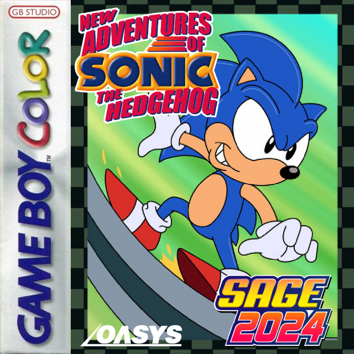 The New Adventures of Sonic the Hedgehog box art