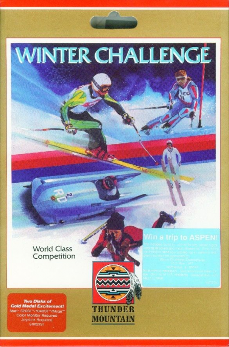 Winter Olympiad 88 box art