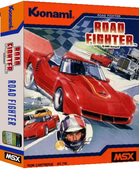 Road Fighter — box-3D (EU)