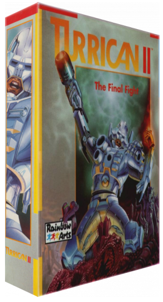 Turrican II - The Final Fight — box-3D (EU)