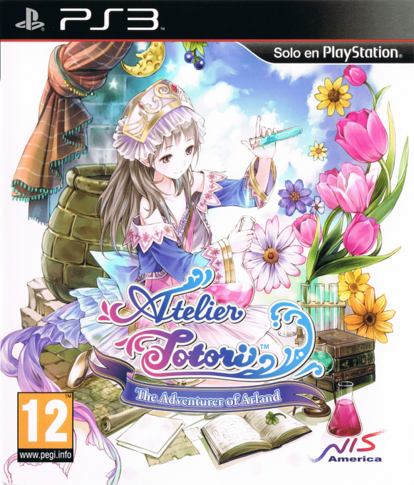 Atelier Totori - The Adventurer of Arland — box-2D (SP)