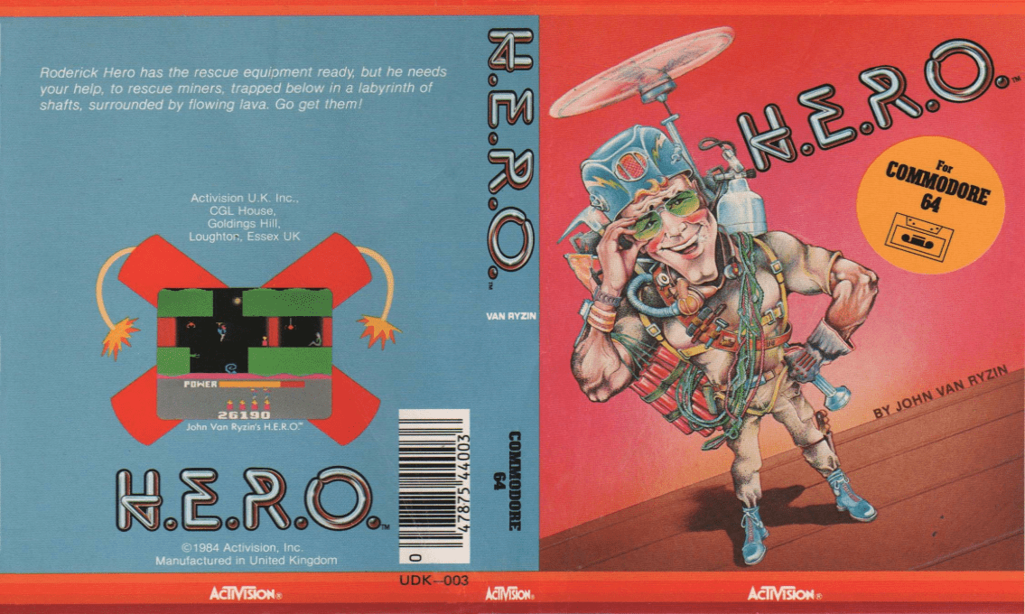 H.E.R.O.: Helicopter Emergency Rescue Operation — box-texture (EU)