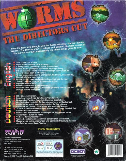 Worms - The Director's Cut — box-2D-back (WOR)