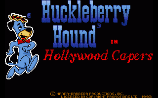 Huckleberry Hound in Hollywood Capers — sstitle (EU)