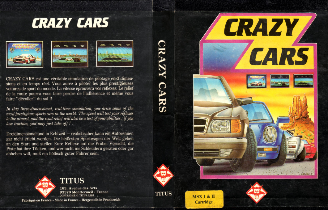 Crazy Cars — box-texture (EU)