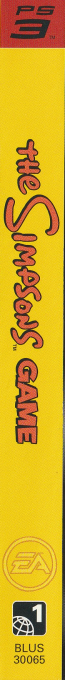 Simpsons, Die - Das Spiel — box-2D-side (US)