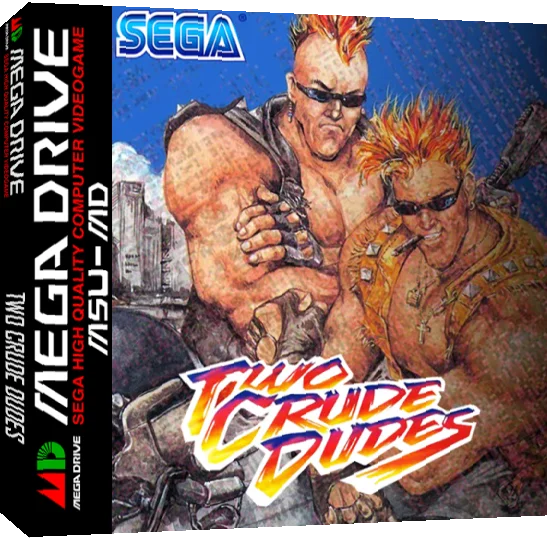 Two Crude Dudes — box-3D (WOR)