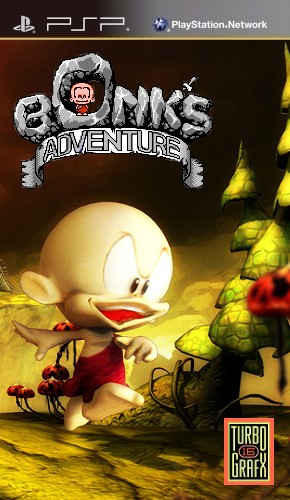 Bonk's Adventure box art