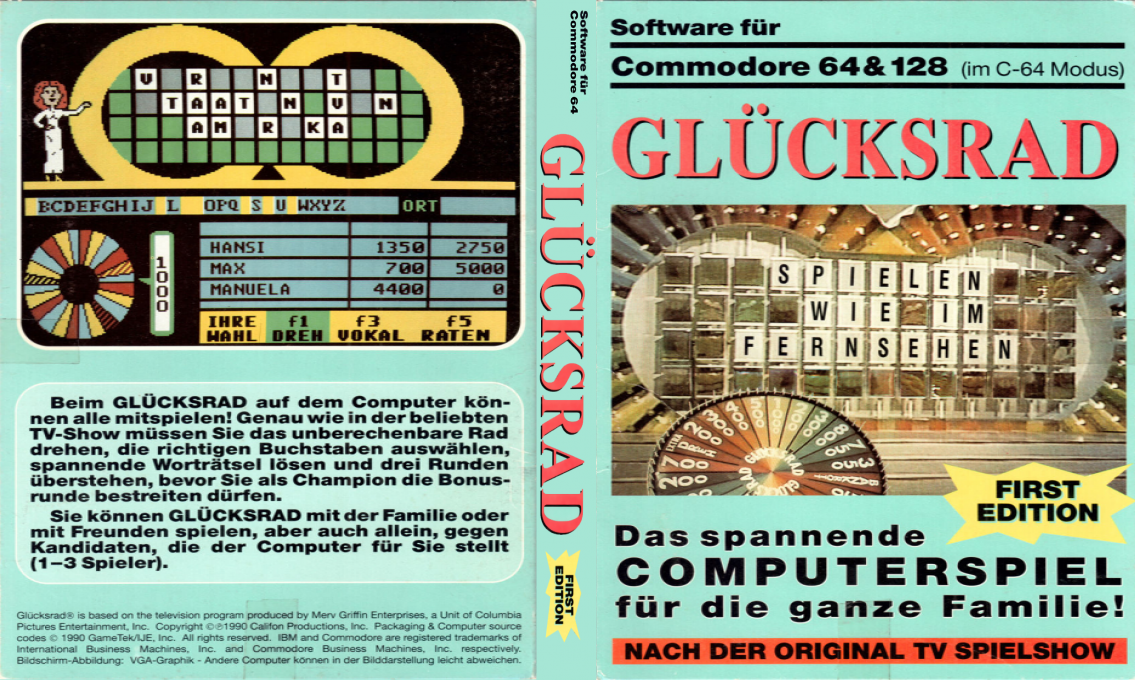Wheel of Fortune — box-texture (DE)