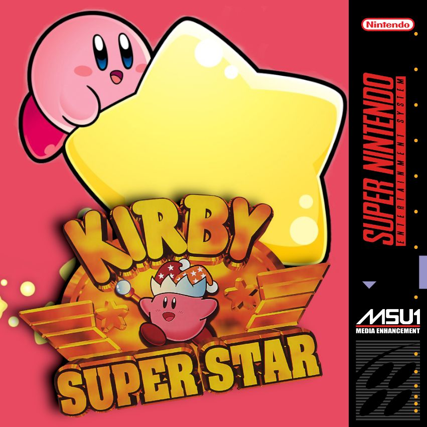 Kirby Super Star box art