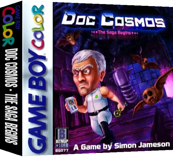 Doc Cosmos - The Saga Begins — box-3D (WOR)