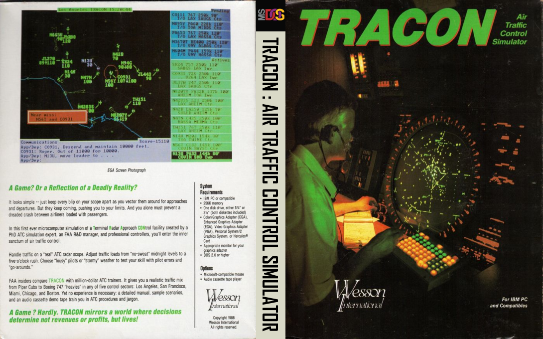 Tracon - Air Traffic Control Simulator — box-texture (US)