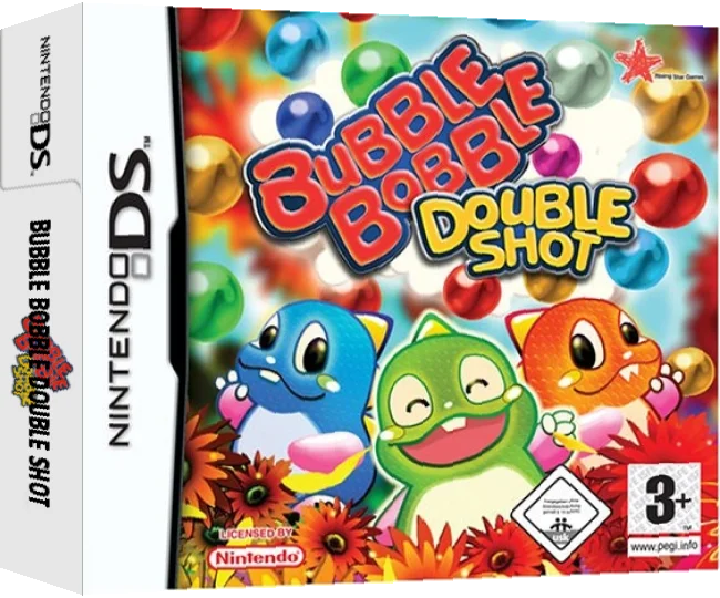 Bubble Bobble - Double Shot — box-3D (EU)