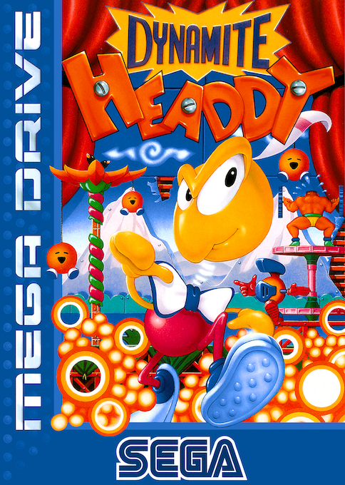 Dynamite Headdy — box-2D (EU)