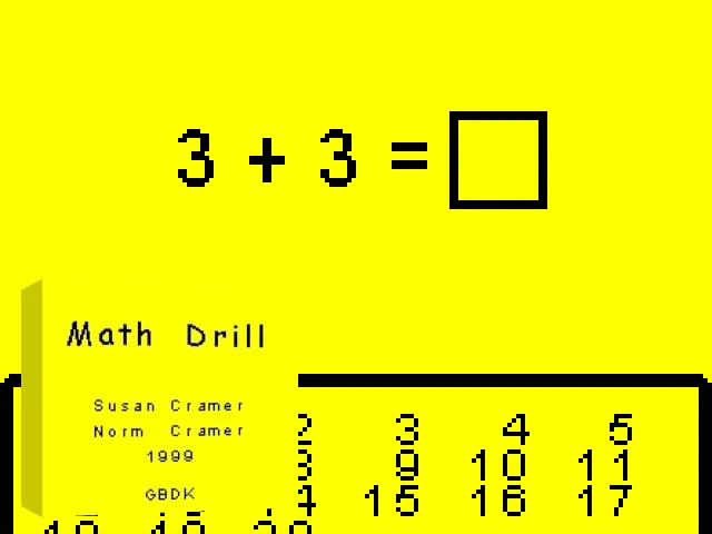 Math Drill 2.0 — mixrbv2 (WOR)