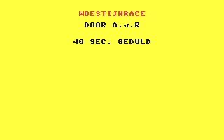 Desert Race — sstitle (NL)