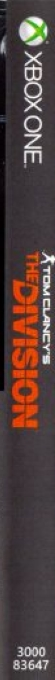 Tom Clancy's The Division — box-2D-side (EU)