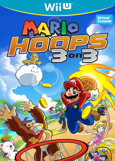 Mario Hoops 3-On-3 box art