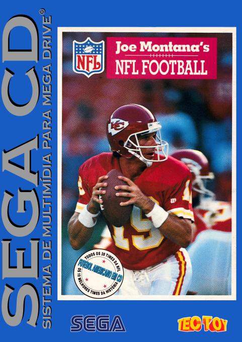 Joe Montana's NFL Football — box-2D (BR)