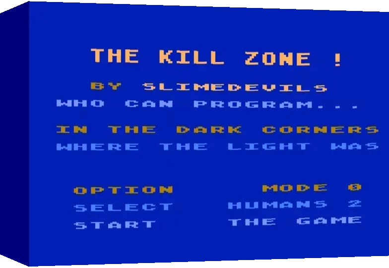 The Kill Zone — box-3D (WOR)