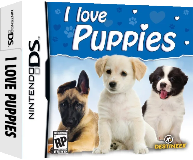 I Love Puppies — box-3D (US)