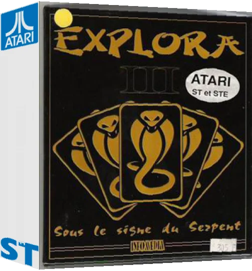 Explora 3 - Sous Le Signe Du Serpent — box-3D (EU)