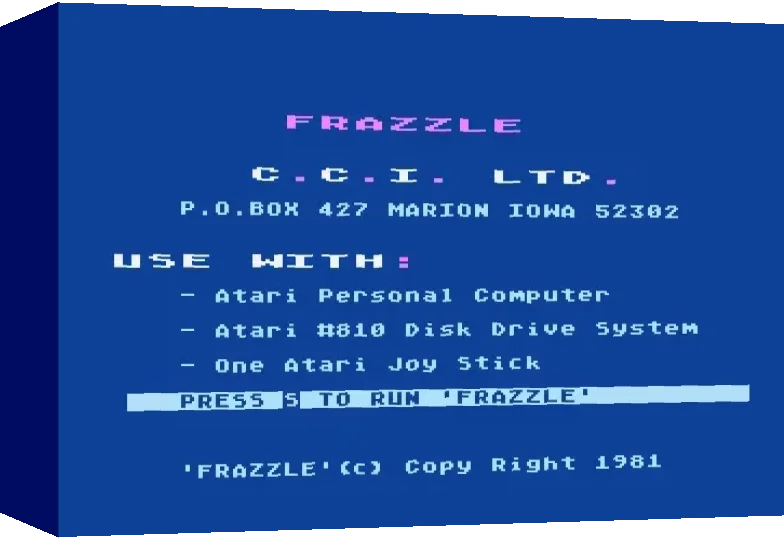 Frazzle — box-3D (WOR)