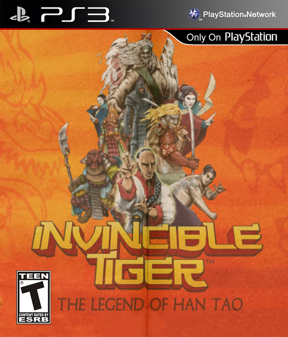 Invincible Tiger - The Legend of Han Tao box art