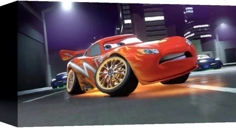 Disney-Pixar Cars - Race-O-Rama — box-3D (WOR)