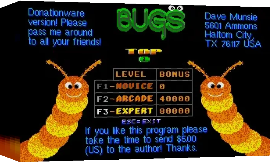 Bugs — box-3D (WOR)
