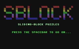 Sblock - Sliding-Block Puzzles — sstitle (WOR)