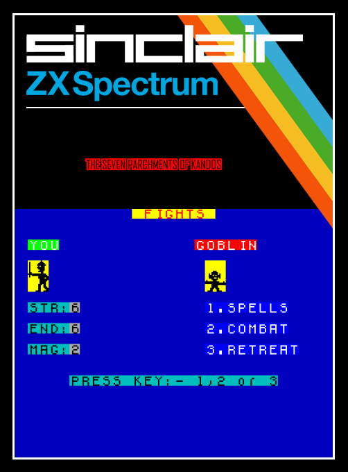 The Seven Parchments of Kandos box art