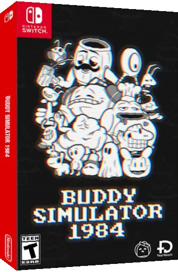 Buddy Simulator 1984 — box-3D (US)