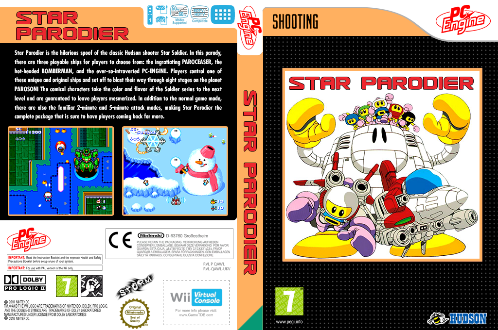Star Parodier — box-texture (EU)