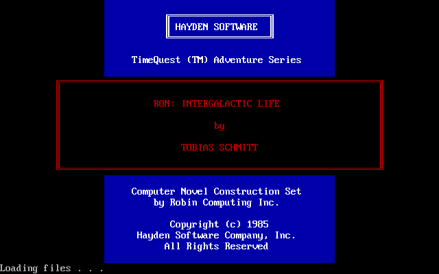 Intergalactic Life — sstitle (WOR)