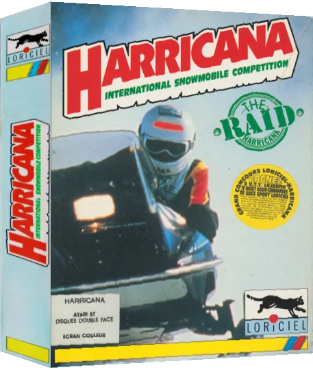 Harricana - International Snowmobile Race — box-3D (EU)