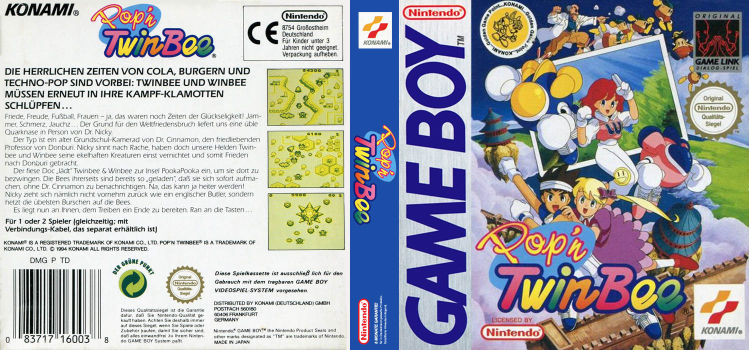 Pop'n Twinbee — box-texture (DE)