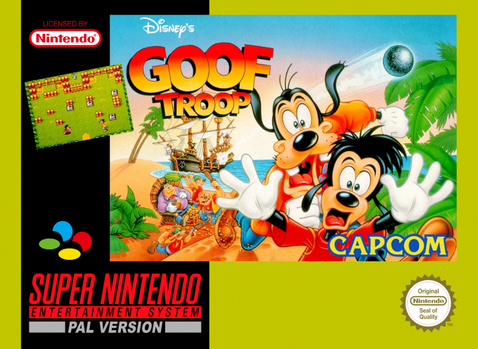 Goof Troop — box-2D (EU)