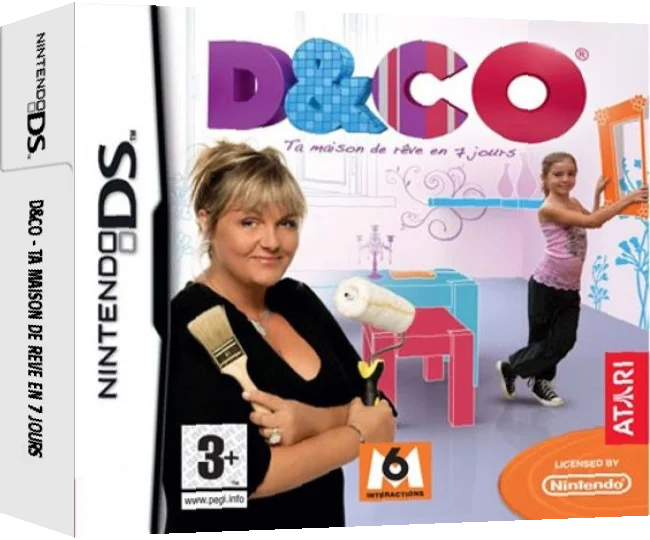 D&CO - Ta Maison de Reve en 7 Jours — box-3D (FR)