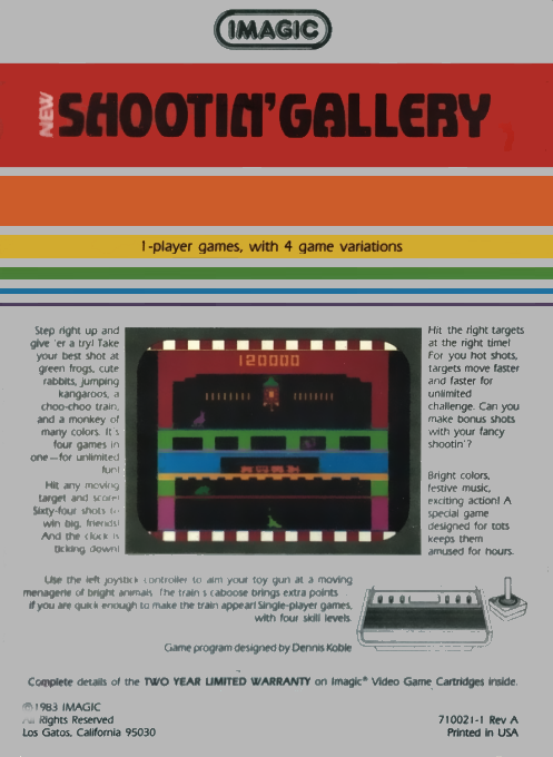 Shootin' Gallery — box-2D-back (US)