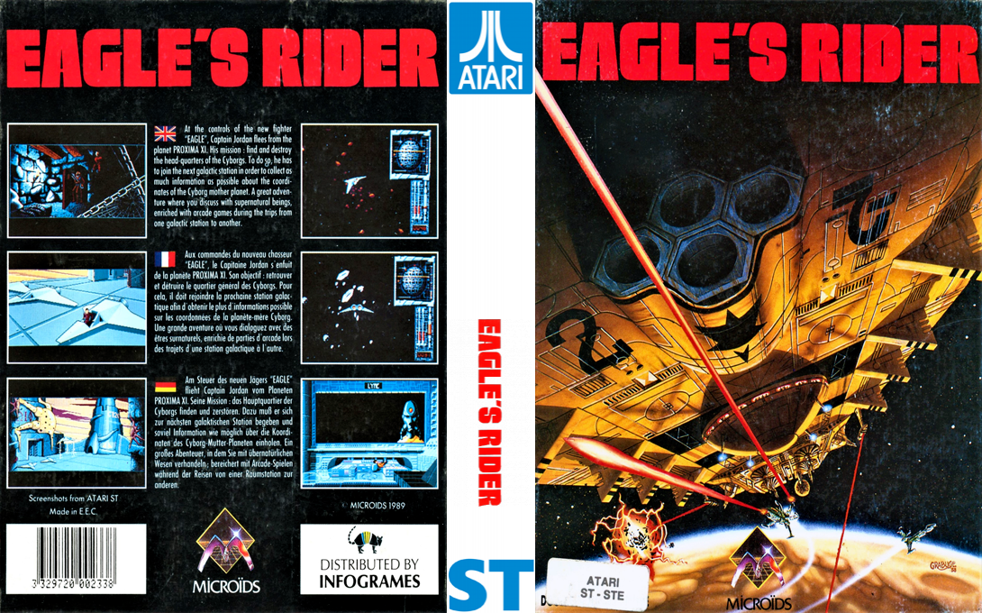 Eagle's Rider — box-texture (EU)