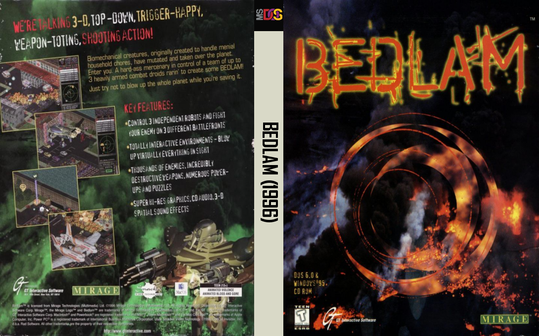Bedlam — box-texture (US)
