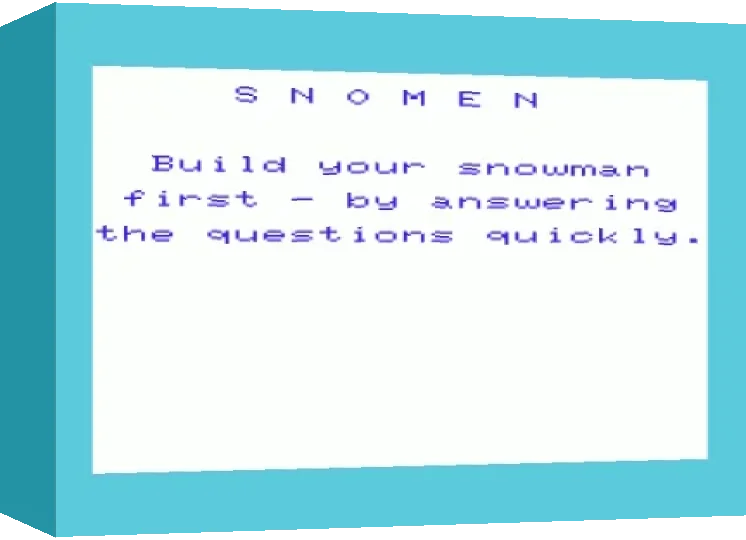 Snowmen — box-3D (WOR)