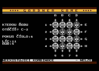 Gardner Game — ss (WOR)