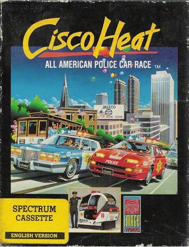 Cisco Heat - All American Police Car Race box art